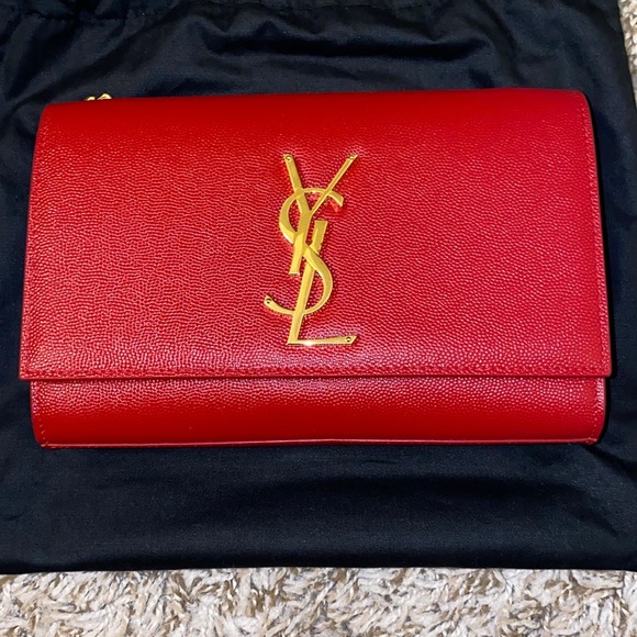 YSL Small KATE Monogram leather shoulder bag - Picture 1 of 7